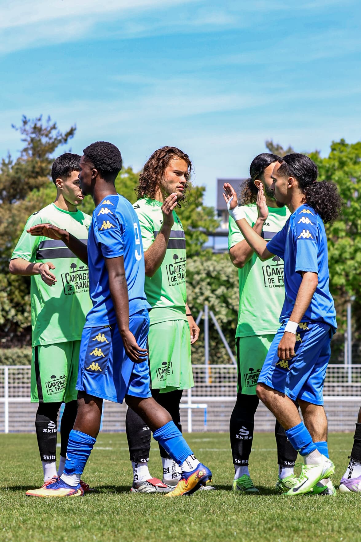 Ambiance après-match club amateur